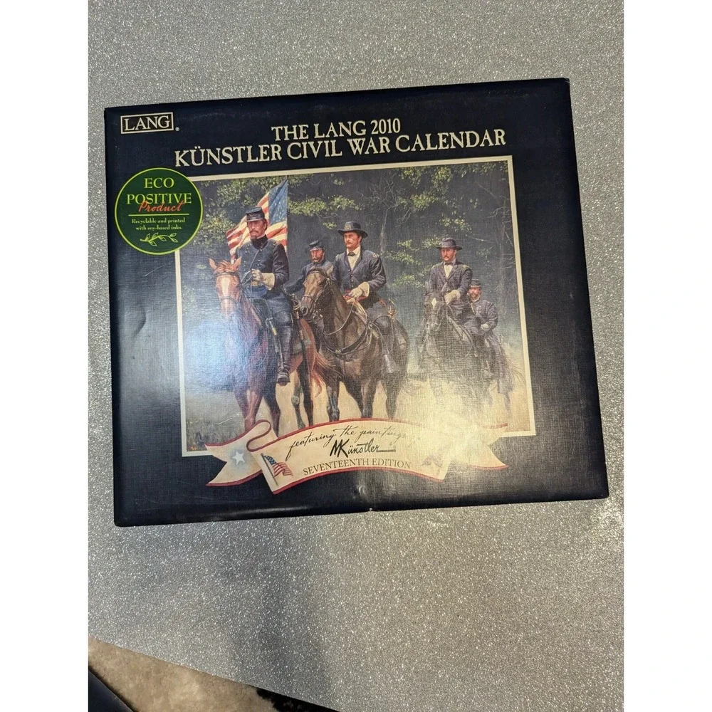 LANG 2010 Paintings MORT KUNSTLER‎ Art Civil War Calendar seventeenth edition